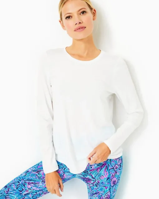 Outlet Upf 50+ Luxletic Westley Long Sleeve Tee Women Activewear